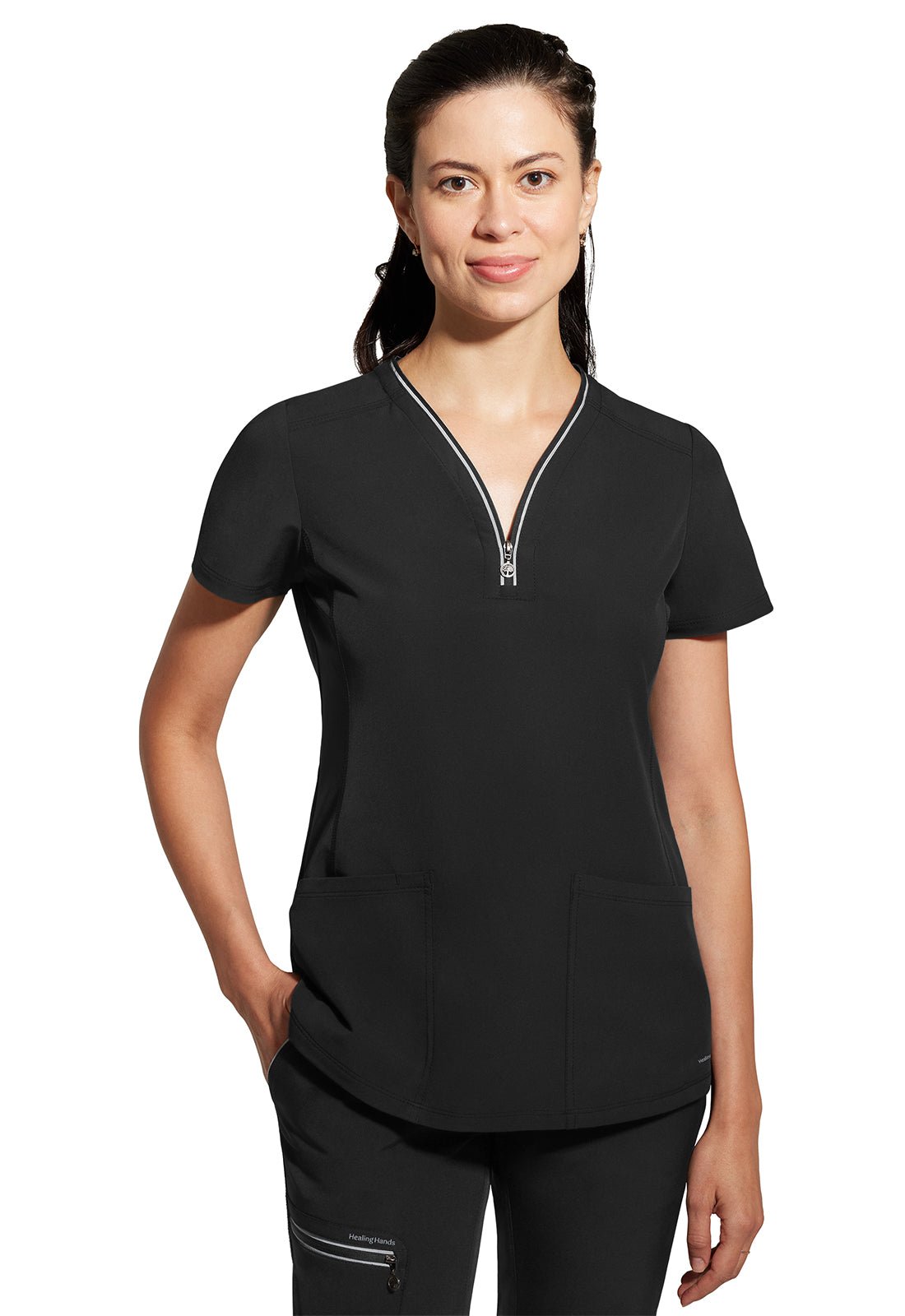 Healing Hands 360 Scrubs Sonia V Neck Top 2274 - Scrubs Select