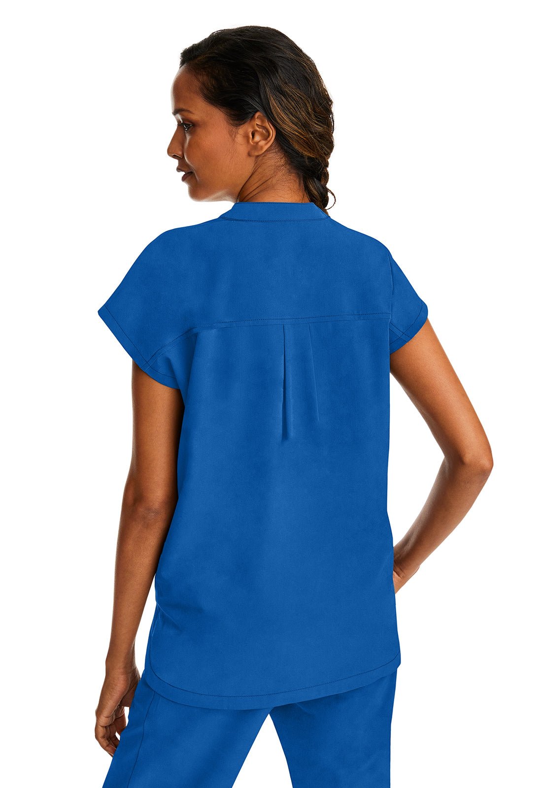 Healing Hands Purple Label Scrubs Journey Mandarin Collar Top 2152 - Scrubs Select