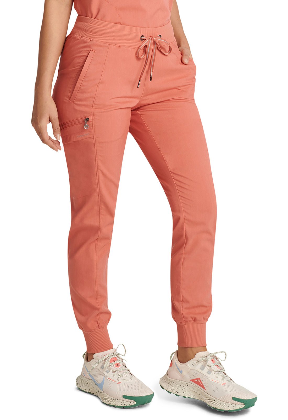 Healing Hands Purple Label Toby Jogger Pant 9244 in Pink Popsicle, Soft Clay, Spectra Blue - Scrubs Select