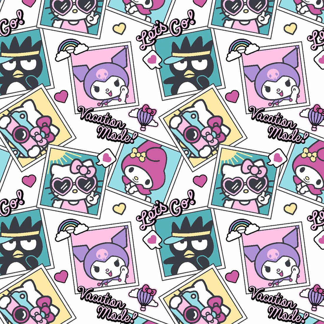 Hello Kitty Cherokee Tooniforms Sanrio Round Neck Scrub Top TF787 HSLG - Scrubs Select