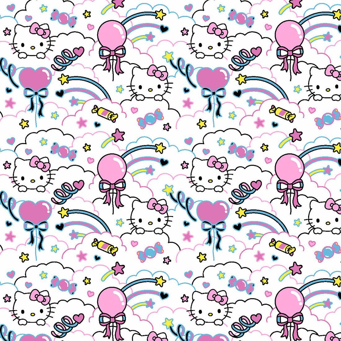 Hello Kitty Cherokee Tooniforms Sanrio Rounded V Neck Scrub Top TF786 HKMS - Scrubs Select