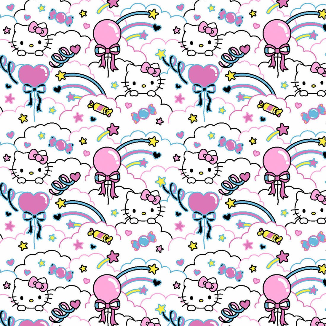 Hello Kitty Cherokee Tooniforms Sanrio Rounded V Neck Scrub Top TF786 HKMS - Scrubs Select