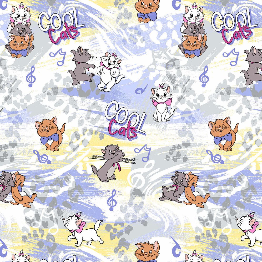 Hip Cats Tooniforms Disney Aristocats V Neck Scrub Top TF776 ACIP - Scrubs Select