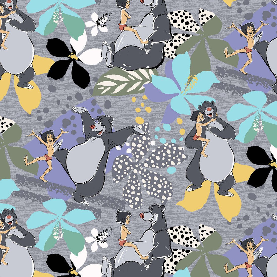 Jungle Book Tooniforms Licensed Disney V Neck Scrub Top TF738 JBBB - Scrubs Select