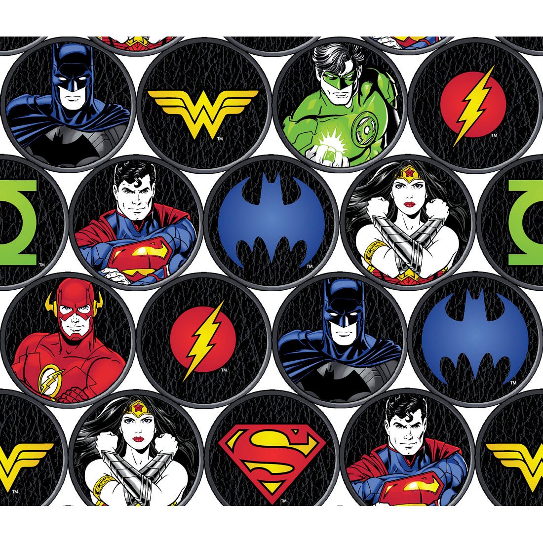 Justice League Tooniforms Licensed DC V Neck Scrub Top TF648 DMOM - Scrubs Select