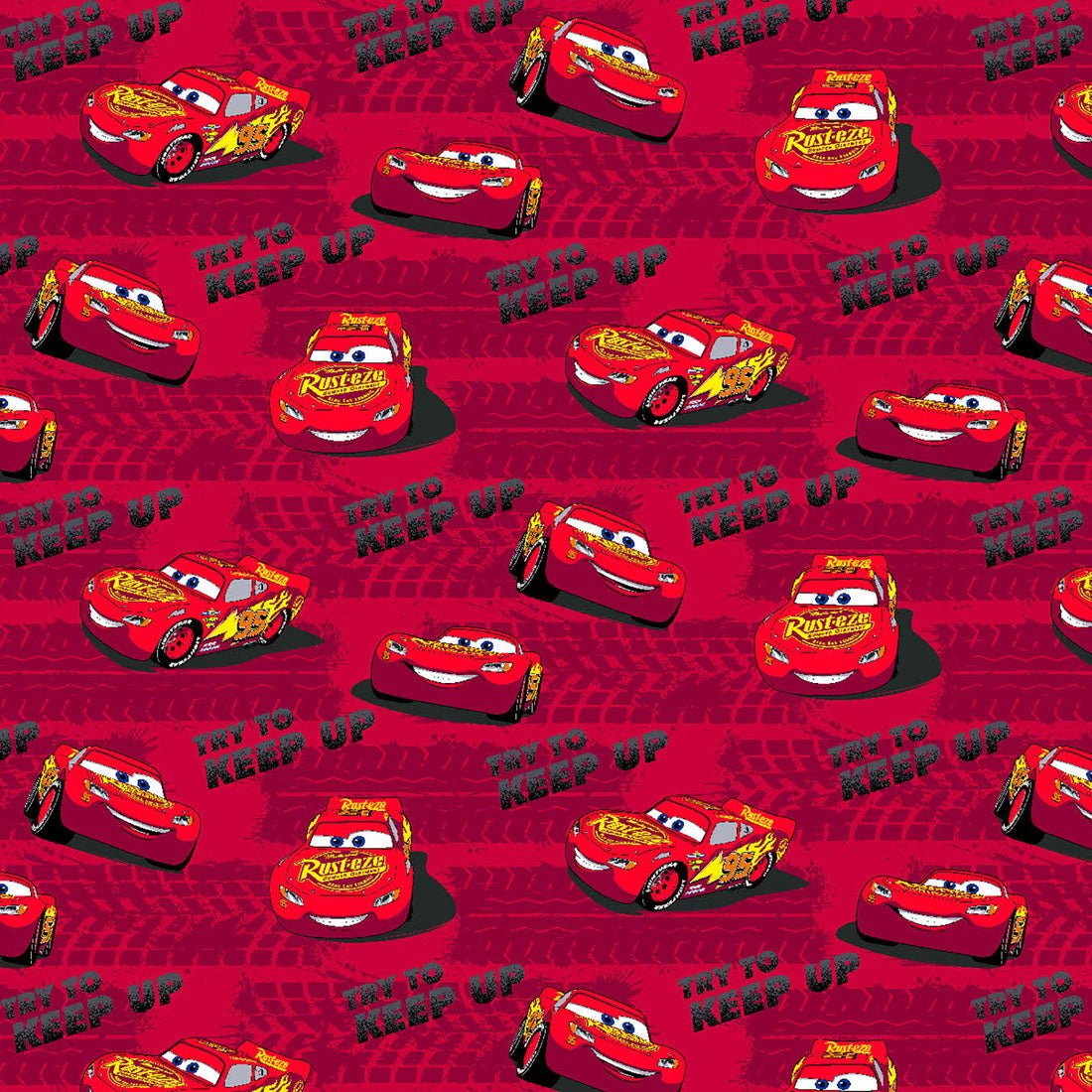 Lightning McQueen Cherokee Tooniforms Disney Unisex V Neck Scrub Top TF728 CSYT - Scrubs Select
