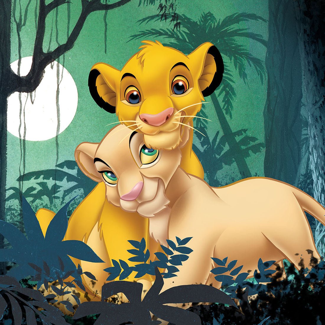 Lion King Tooniforms Licensed Disney V Neck Scrub Top TF627 LKSH - Scrubs Select