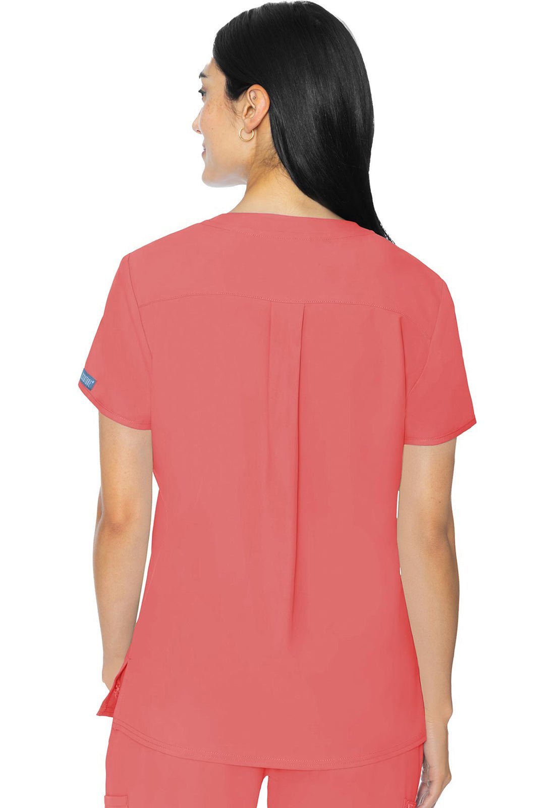 Med Couture Insight Scrubs V Neck Top MC2411 - Scrubs Select