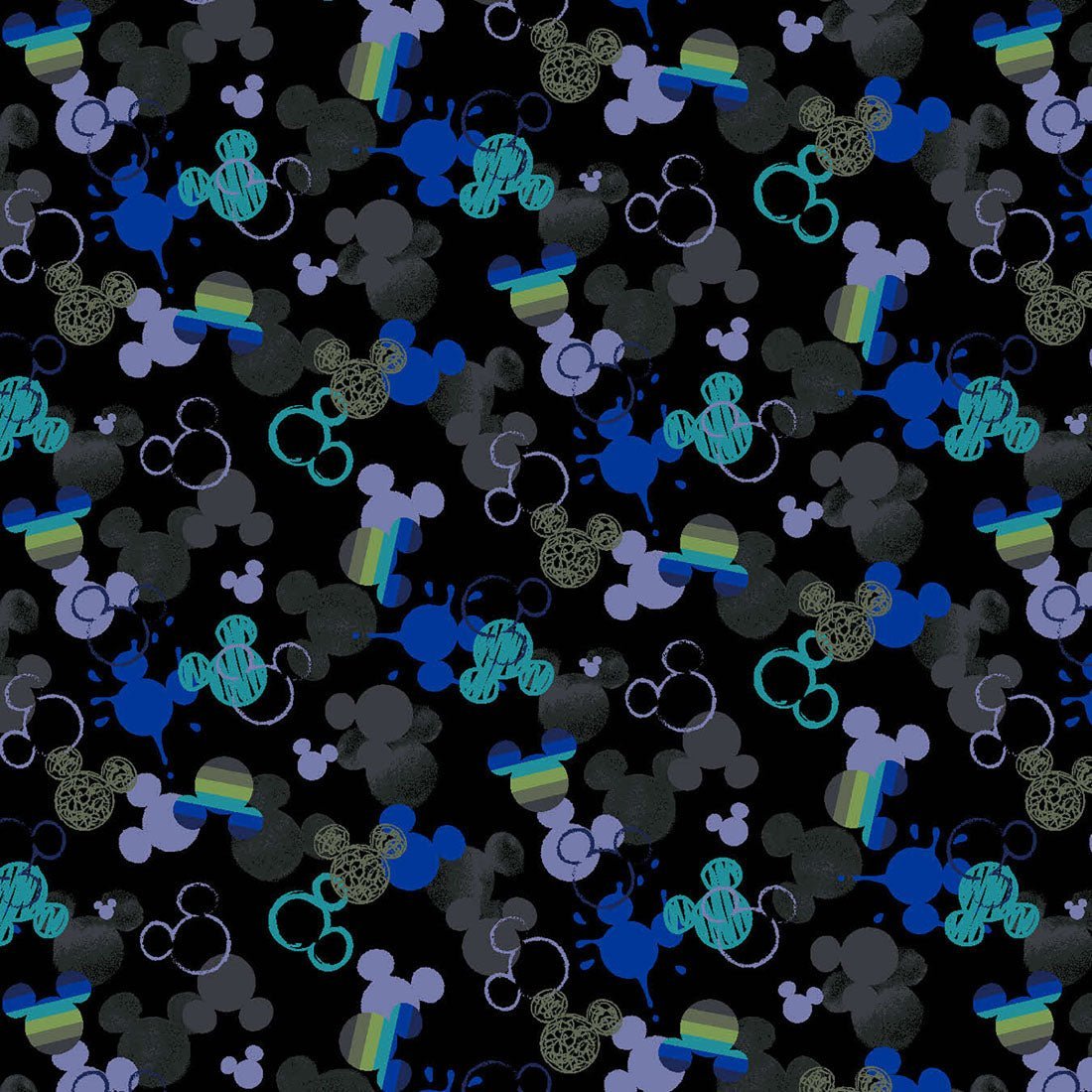 Mickey Mouse Cherokee Tooniforms Disney Men's V Neck Scrub Top TF740 MKDD - Scrubs Select