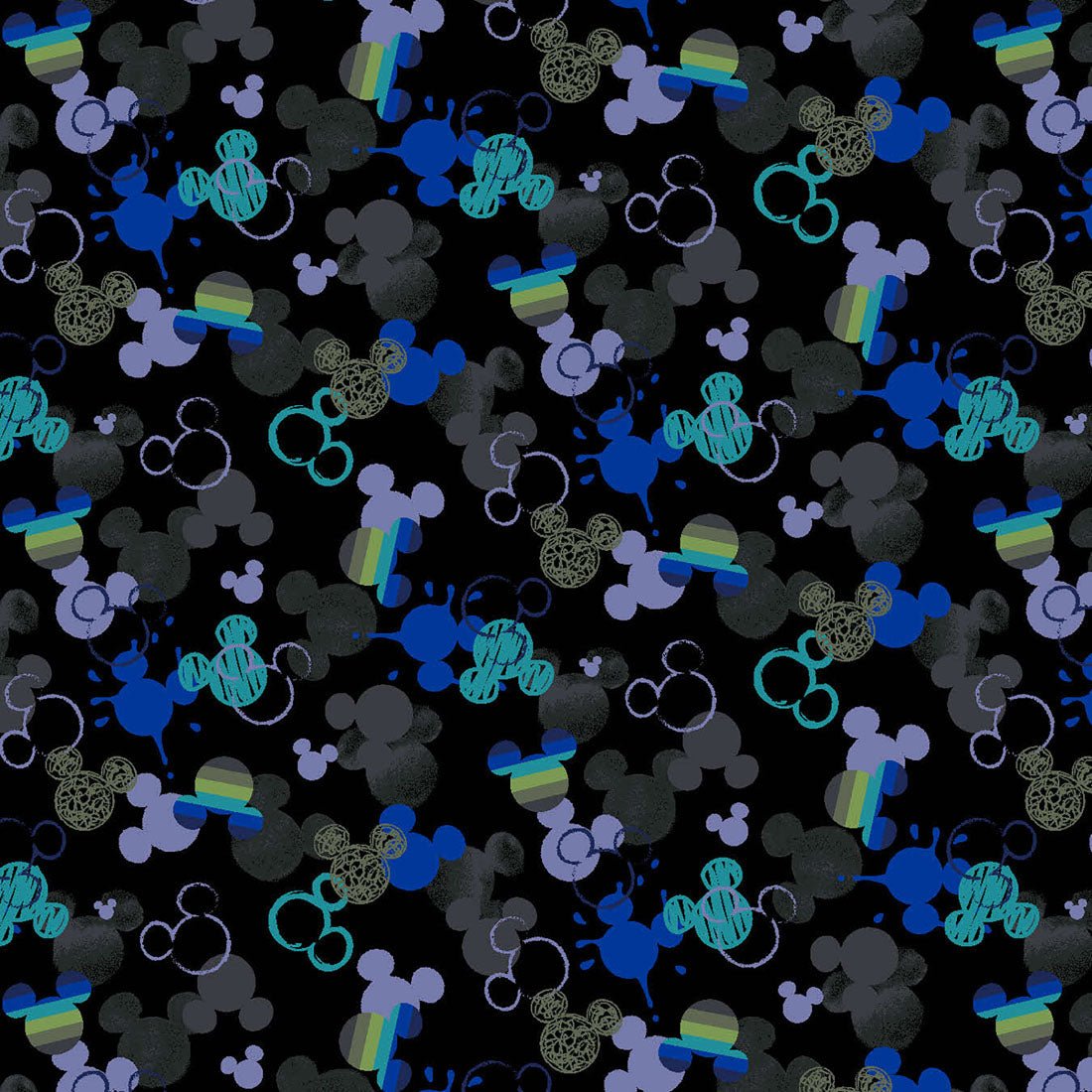 Mickey Mouse Cherokee Tooniforms Disney Men's V Neck Scrub Top TF740 MKDD - Scrubs Select