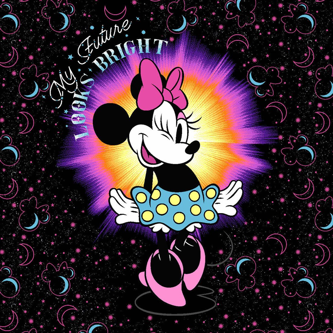 Minnie Mouse Tooniforms Licensed Disney V Neck Scrub Top TF626 MNGH - Scrubs Select