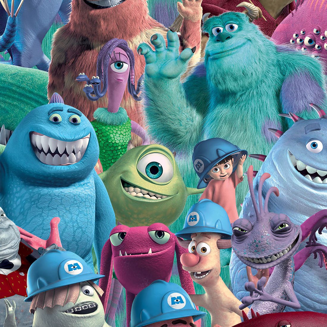 Monsters Inc Cherokee Tooniforms Disney Unisex V Neck Scrub Top TF714 MCPY - Scrubs Select