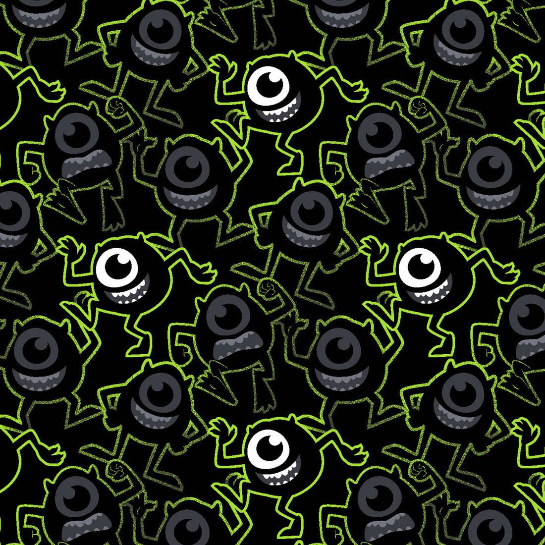 Monsters Inc Tooniforms Disney Pixar Unisex V Neck Scrub Top TF606 MCYO - Scrubs Select