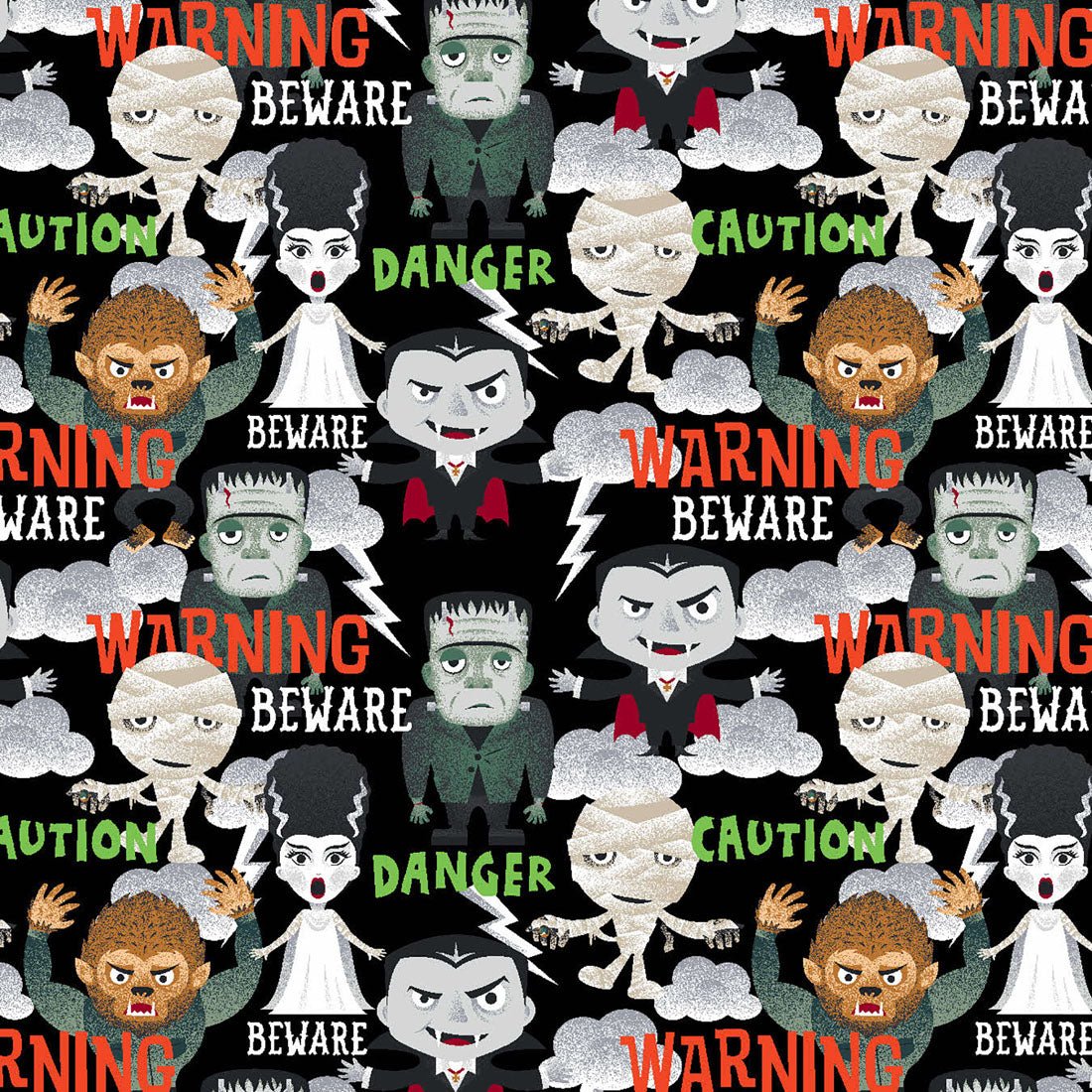 Monsters Tooniforms Licensed Halloween V Neck Scrub Top TF686 MSUM - Scrubs Select