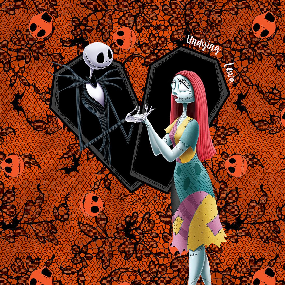 Nightmare Before Christmas Tooniforms Licensed Disney V Neck Scrub Top TF637 NCUD - Scrubs Select