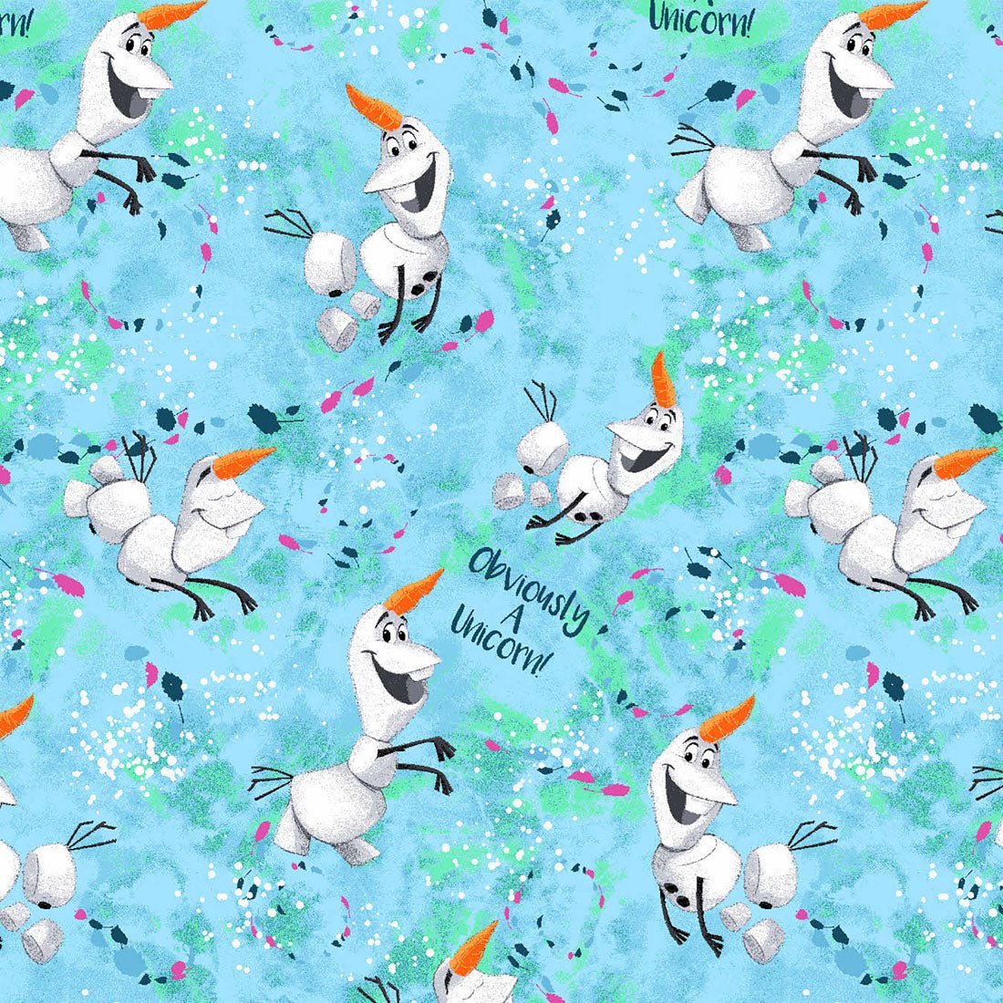 Olaf Tooniforms Licensed Disney Frozen V Neck Scrub Top TF610 FZOB - Scrubs Select