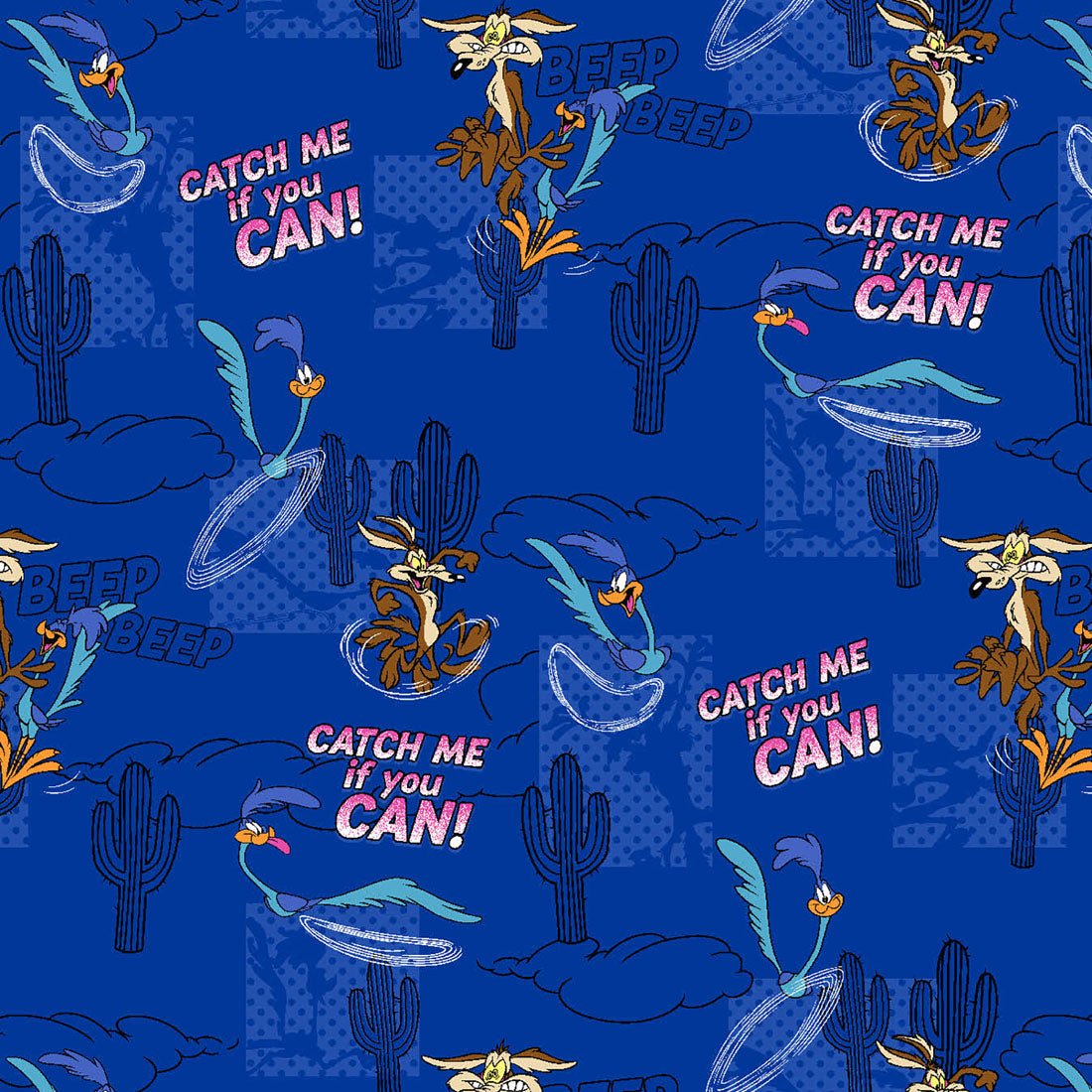 RoadRunner Cherokee Tooniforms Licensed Looney Tunes V Neck Scrub Top TF671 LTCM - Scrubs Select