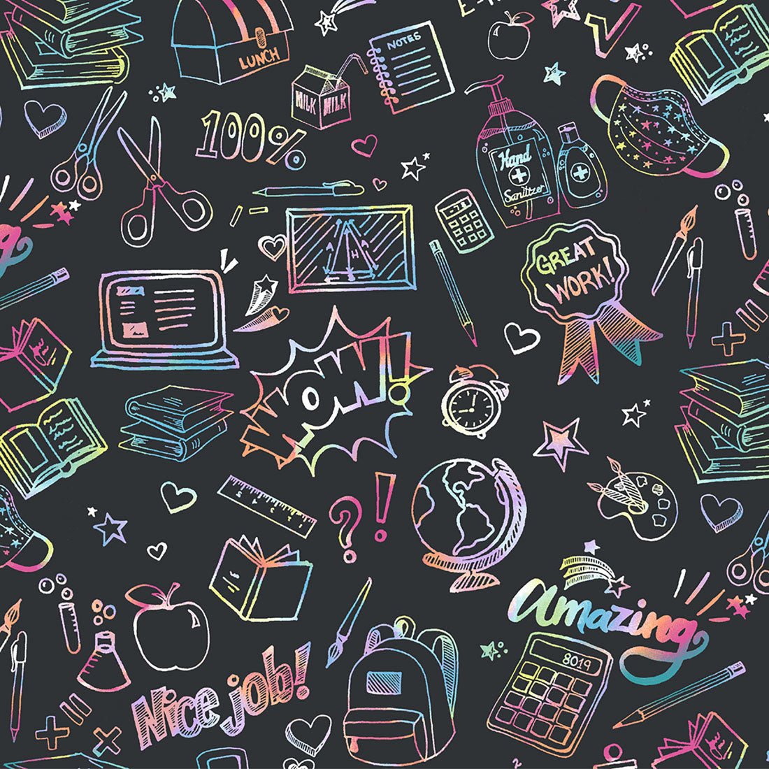 Student Stuff Cherokee Print Tuckable V Neck Scrub Top CK664 STTF - Scrubs Select