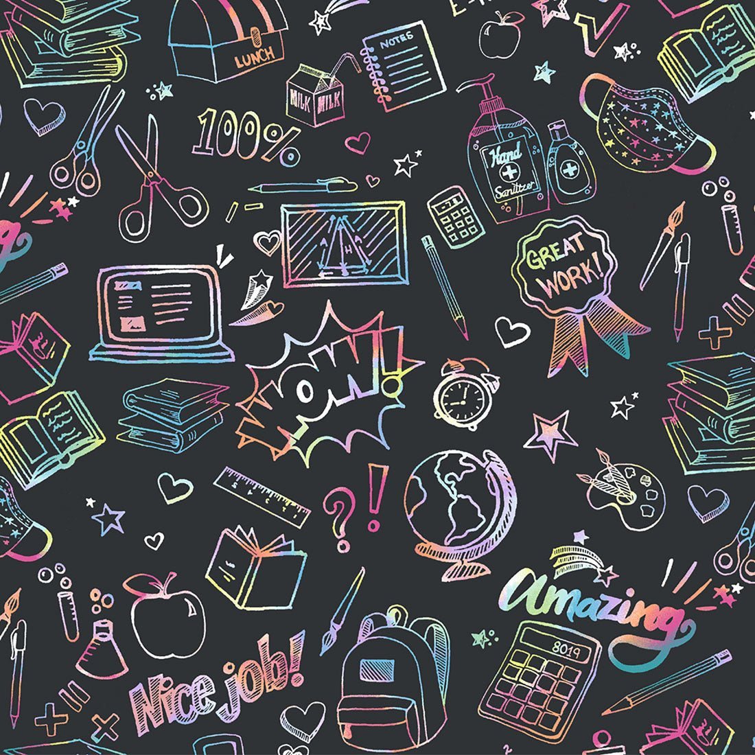 Student Stuff Cherokee Print Tuckable V Neck Scrub Top CK664 STTF - Scrubs Select