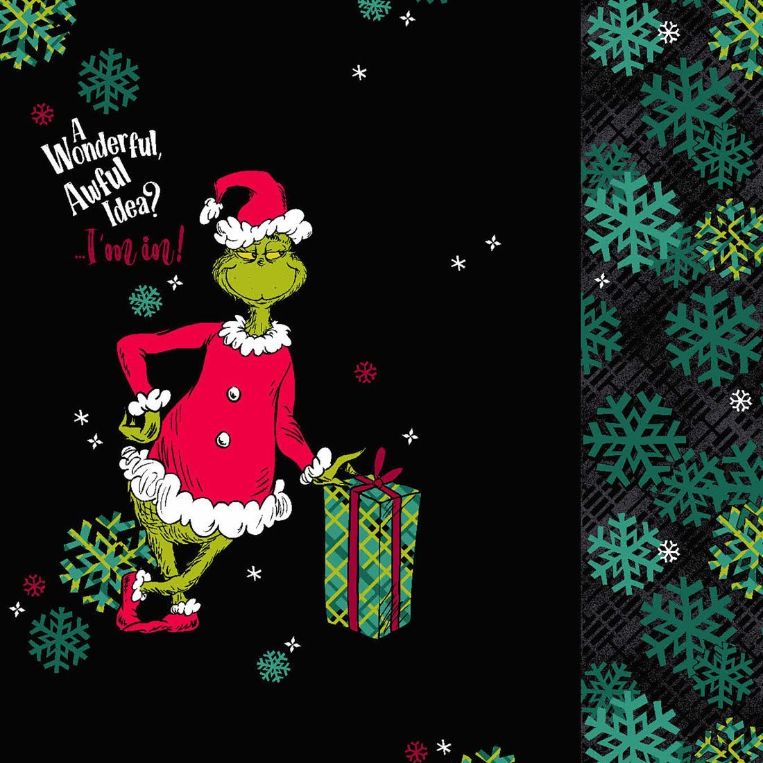 The Grinch Tooniforms Licensed Dr. Seuss V Neck Scrub Top TF743 SEIM - Scrubs Select