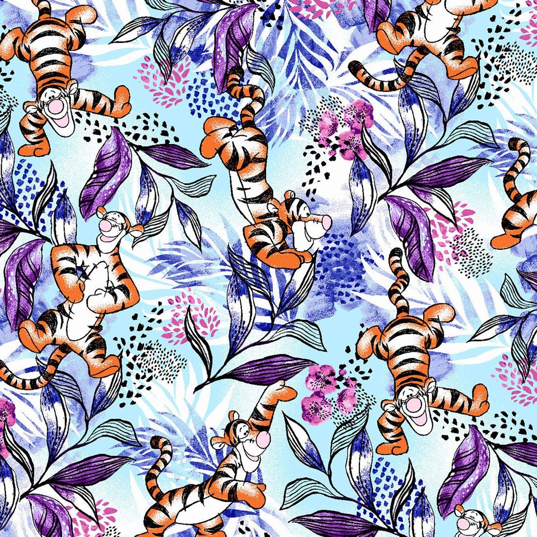 Tigger Cherokee Tooniforms Disney Winnie The Pooh V Neck Scrub Top TF638 PHPG - Scrubs Select