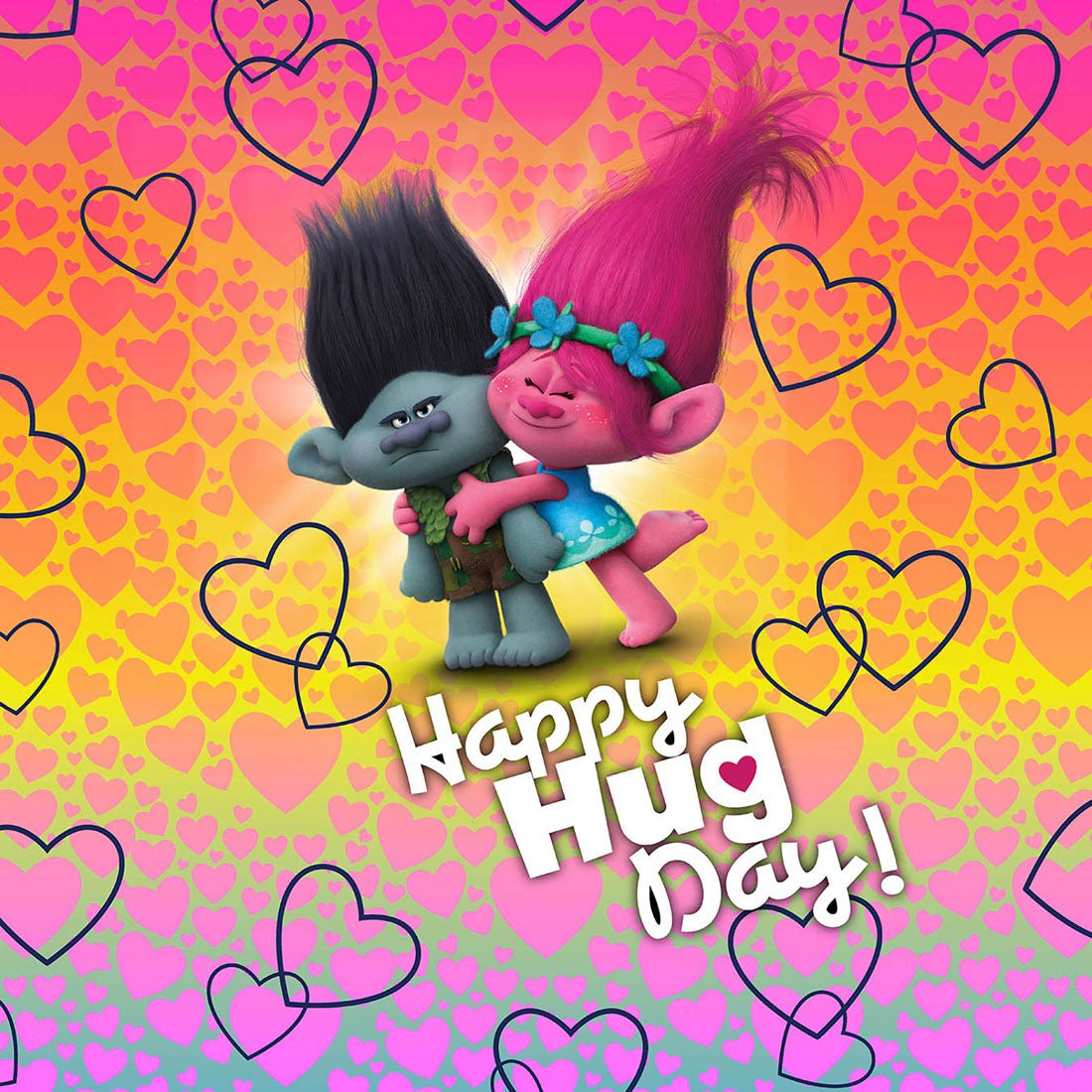 Trolls Cherokee Tooniforms Licensed Dreamworks V Neck Scrub Top TF627 TOUG - Scrubs Select