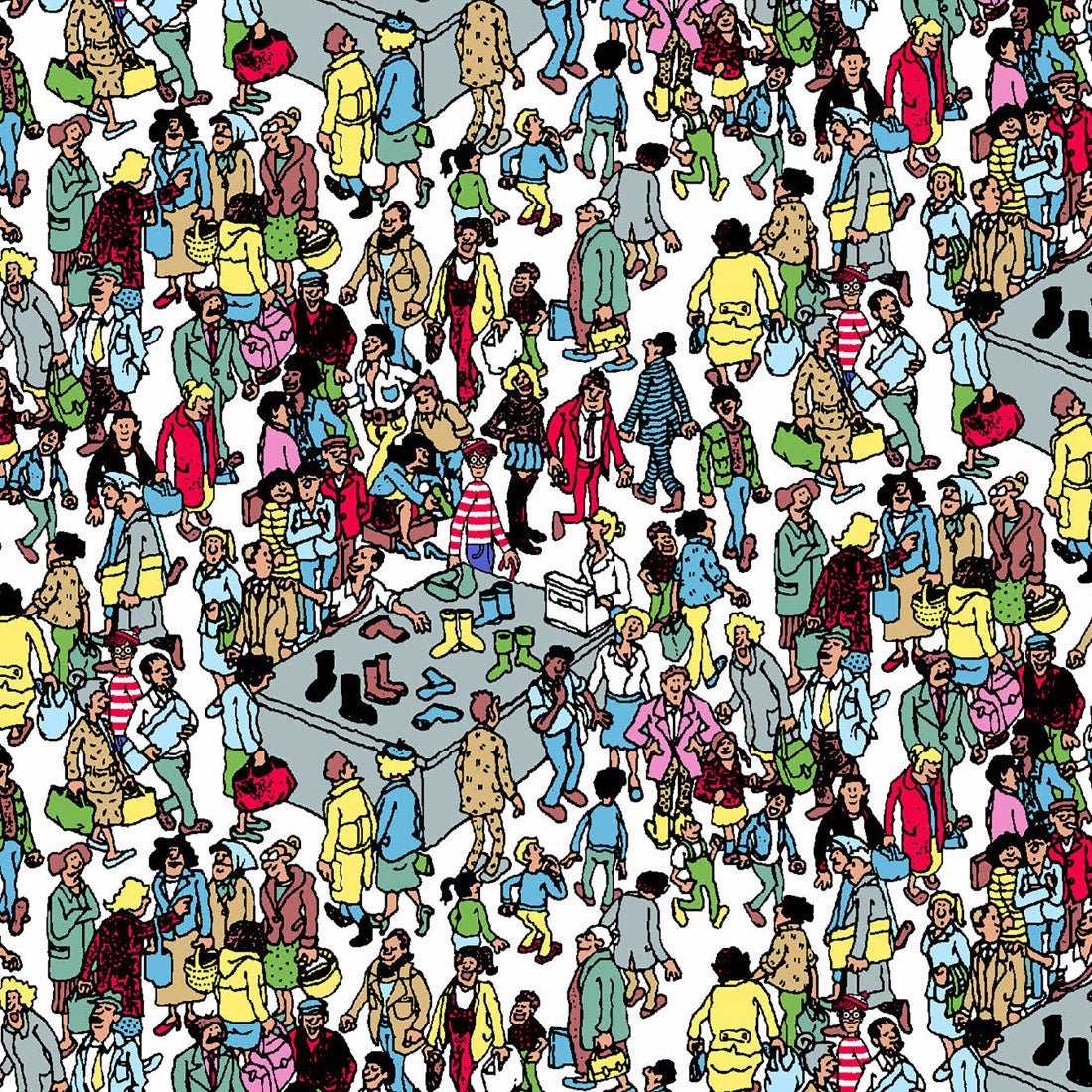 Where's Waldo Cherokee Tooniforms Licensed Dreamworks V Neck Scrub Top TF764 LDWW - Scrubs Select