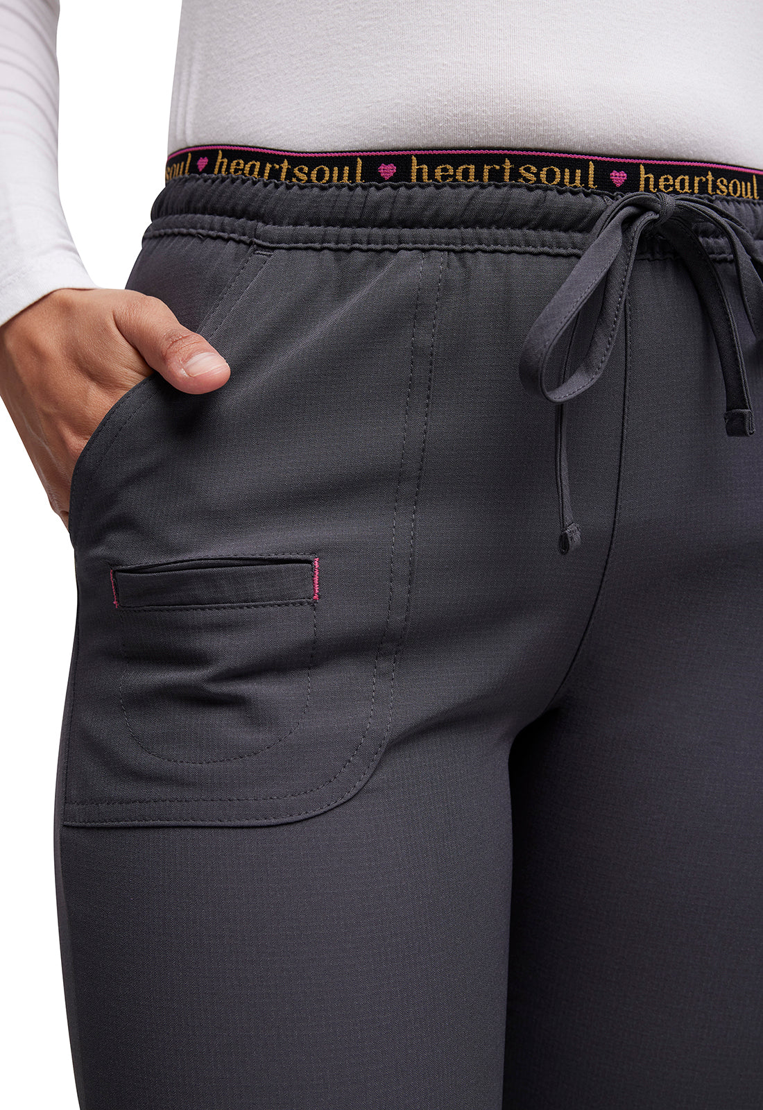 HeartSoul Scrubs Low Rise Drawstring Pant 20110