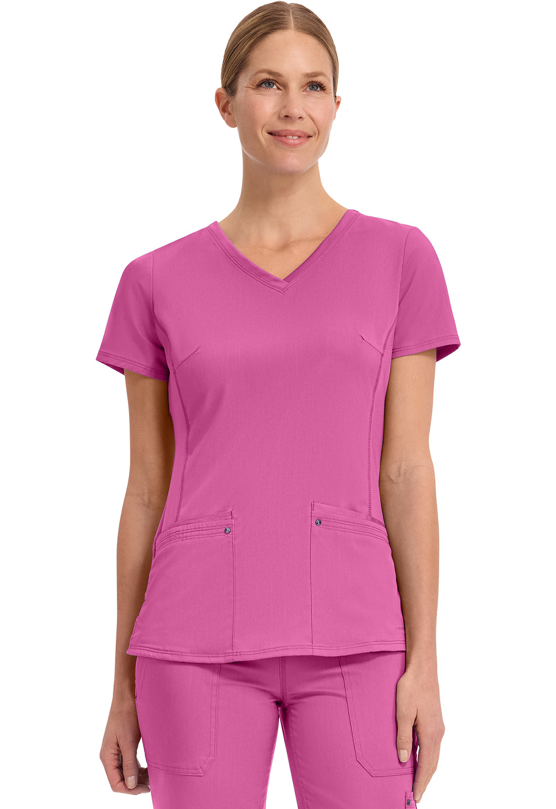Healing Hands Purple Label Scrubs Juliet V Neck Top 2245