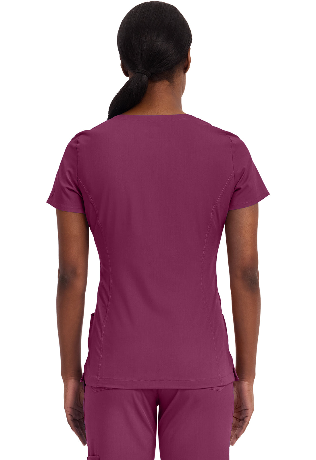 Healing Hands Purple Label Scrubs Jasmine V Neck Top 2278