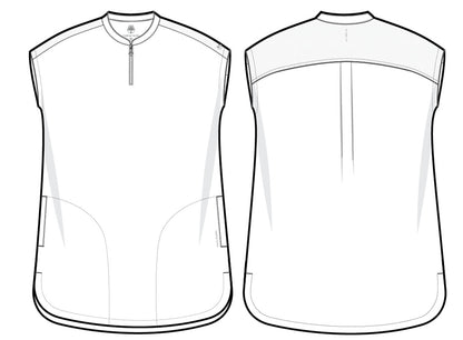 Healing Hands 360 Scrubs Sandy Mandarin Collar Top 2286