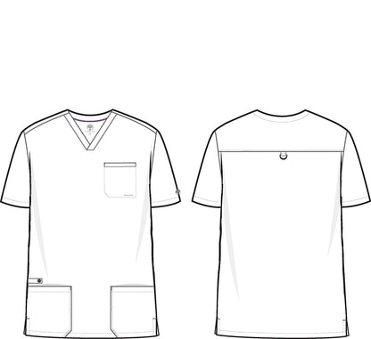 Healing Hands Purple Label Scrubs Jake Men's Top 2331