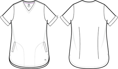 Healing Hands Purple Label Camo Scrubs Joy V Neck Top 2353