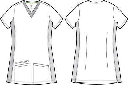 Healing Hands Works Scrubs Mariah V Neck Top 2530