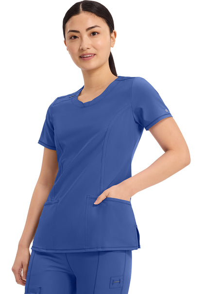 Cherokee Infinity Scrubs Round Neck Top 2624A