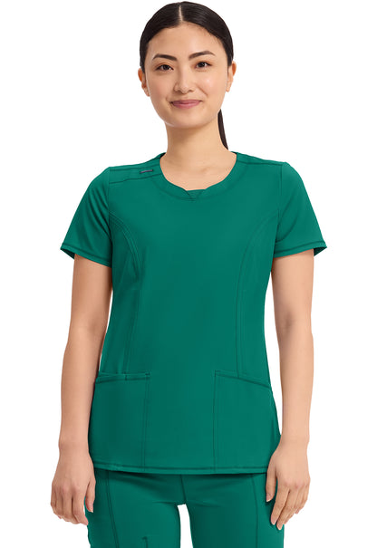 Cherokee Infinity Scrubs Round Neck Top 2624A