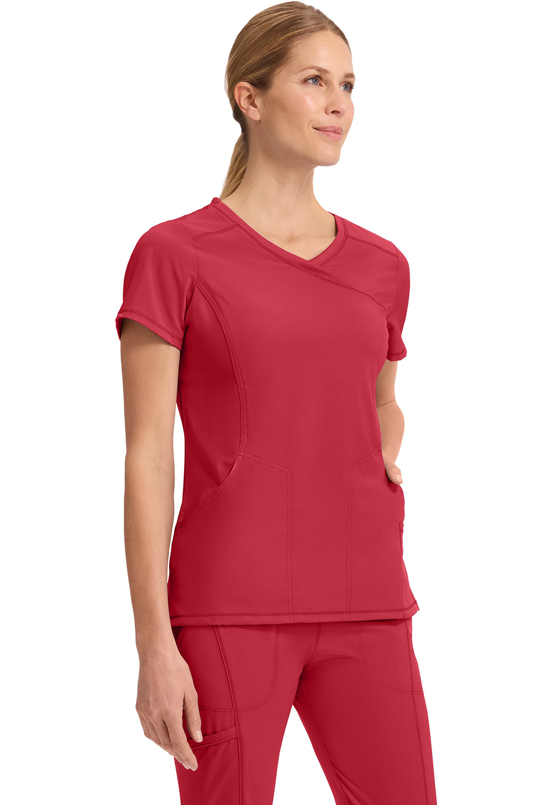 Cherokee Infinity Scrubs Mock Wrap Top 2625A