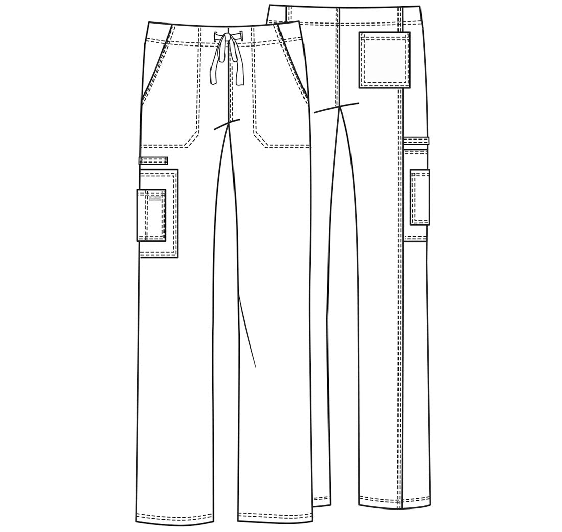 Cherokee WW Core Stretch Scrubs Unisex Cargo Pant 4043