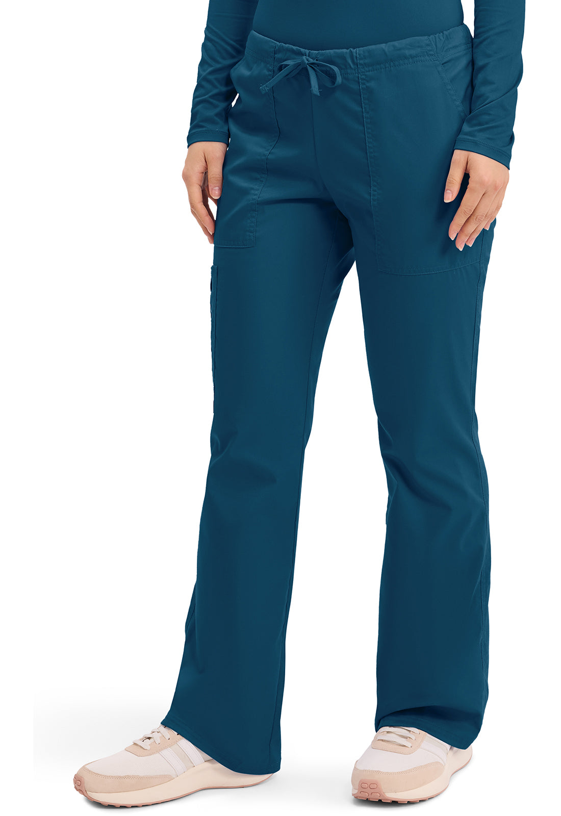 Cherokee WW Core Stretch Scrubs Drawstring Cargo Pant 4044