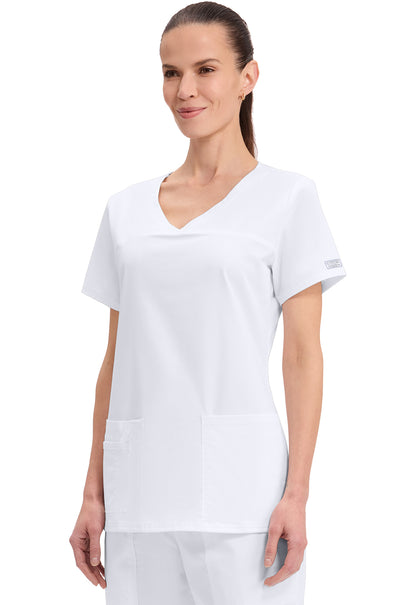 Cherokee WW Core Stretch Scrub V Neck Top 4727