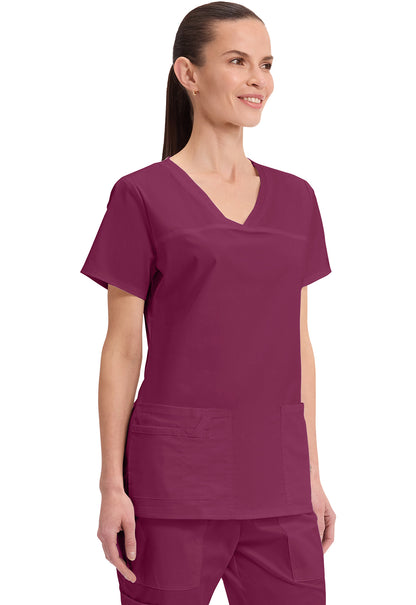 Cherokee WW Core Stretch Scrub V Neck Top 4727