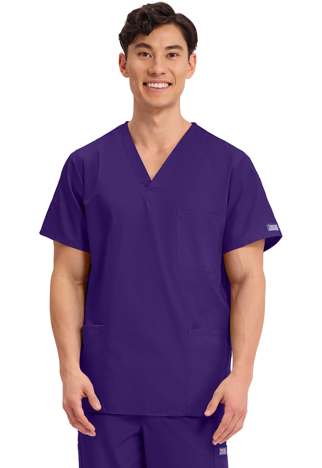 Cherokee WW Originals Scrubs Unisex V Neck Top 4876