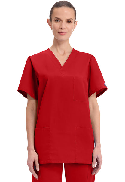 Cherokee WW Originals Scrubs Unisex V Neck Top 4876