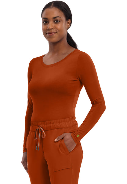 Healing Hands Knits Scrubs Melissa Long Sleeve Knit Tee 5047