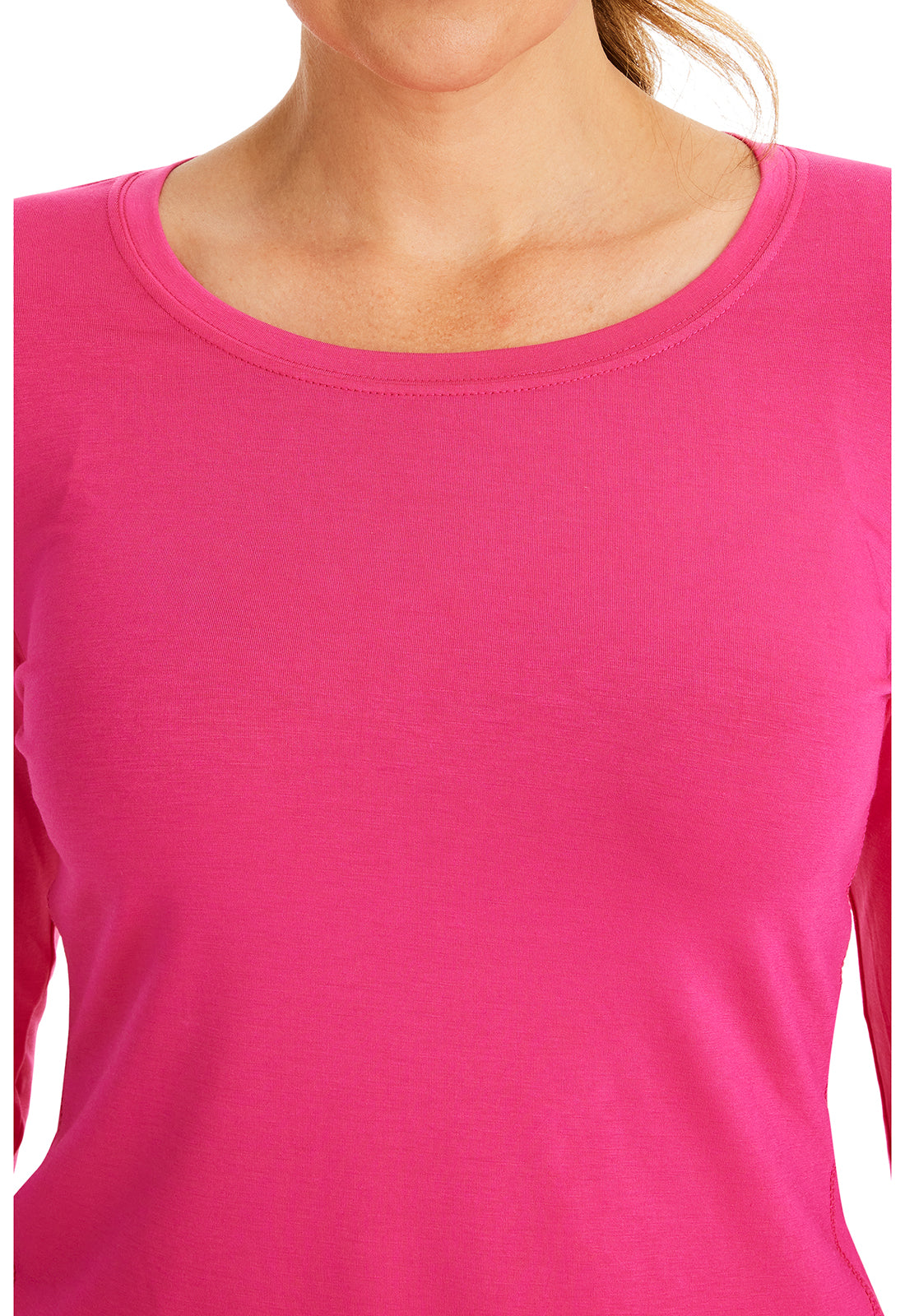 Healing Hands Knits Scrubs Mackenzie Long Sleeve Knit Tee Underscrubs 5051