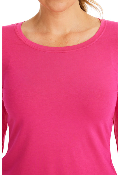 Healing Hands Knits Scrubs Mackenzie Long Sleeve Knit Tee Underscrubs 5051