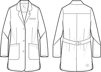 Healing Hands Fiona 33" Lab Coat 5101
