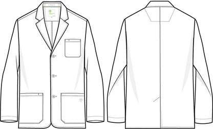 Healing Hands Leo Mens Consulation 32.25" Lab Coat 5150T Tall