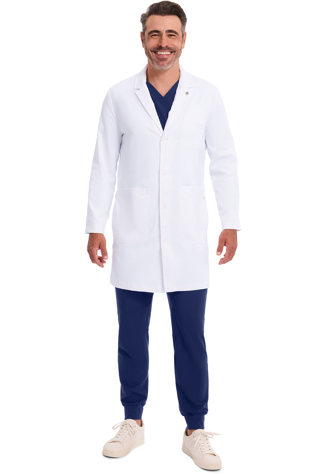 Healing Hands Luke Mens 37.25" Lab Coat 5151