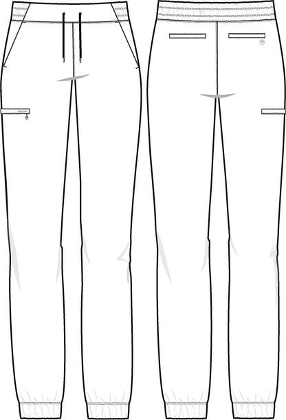 Healing Hands Purple Label Camo Scrubs Tate Jogger Pant 9350